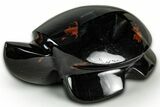 Polished Mahogany Obsidian Turtle - California #331593-1